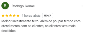 depoimento site clinica de saude